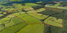 C. 80 Acres of Leased Land with residence at Aughnalyra, Dungourney, Co. Cork.